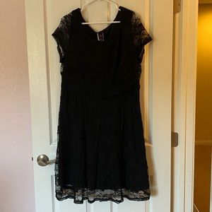 NWT black lace dress